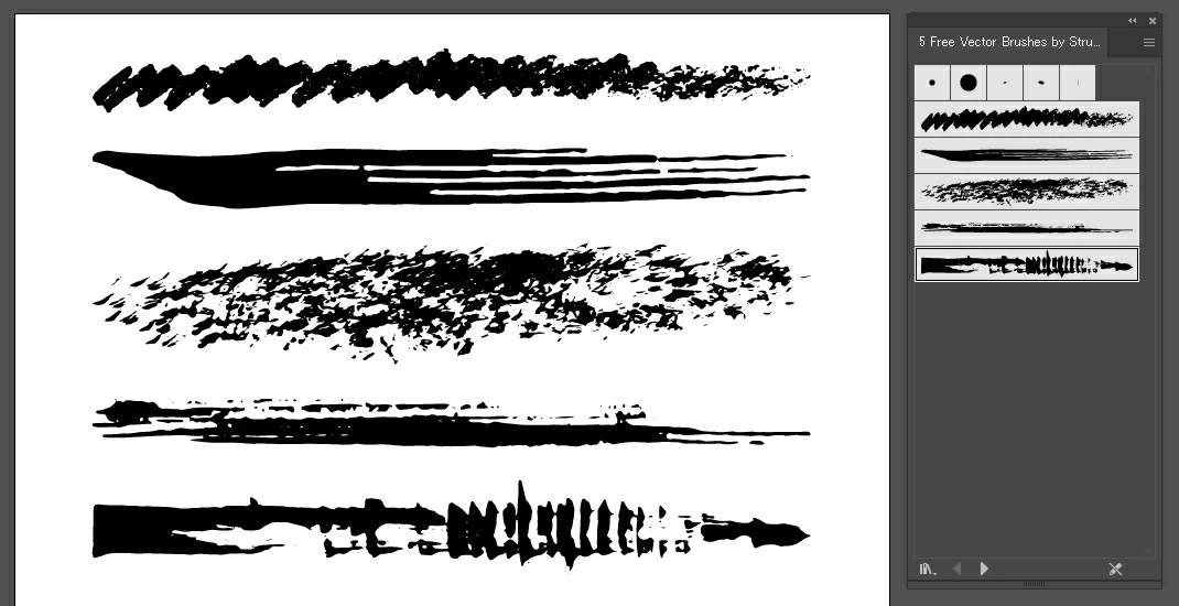Photoshopだけじゃない！Illustratorの無料ブラシ素材をご紹介 